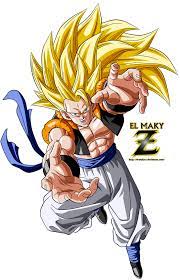 Although it is never seen or mentioned, it is presumed to be very powerful. Gogeta Super Saiyan 3 By El Maky Z On Deviantart Anime Dragon Ball Super Dragon Ball Art Dragon Ball Super Wallpapers