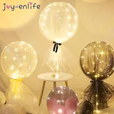 35 70cm 18inch Bobo Balloon Stand Led Light Wedding Table Decoration Balloon Tulle Yarn Balloon Column Stand Bir In 2020 Led Lights Wedding Balloon Stands Yarn Balloon