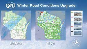 Wi Dot Road Conditions Map Wisconsin Dot Upgrades Winter Road Conditions System