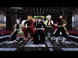 鬼滅のmmd 柱たちがガチャピン ムックの歌で2週間で10キロ痩せるダンス handclap アニメ風味 youtube ダンス 痩せる ダイエット 痩せる