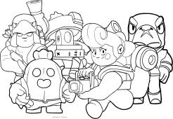 Disegni Di Brawl Stars Da Colorare