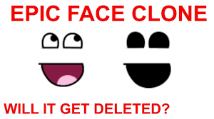 Awesome face, also known as an epic smiley, refers to a drawing of a circular shaped yellow smiley face with upturned eyes. Roblox Epic Face Ugc Clone Youtube