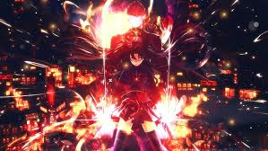 Бесконечный мир клинков 1 сезон. Hd Wallpaper Fate Stay Night Unlimited Blade Works Tohsaka Rin Anime Wallpaper Flare