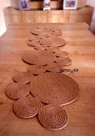 Rope Table Runner Merida Rope Decor Rustic Table Runners Diy Crafts To Sell