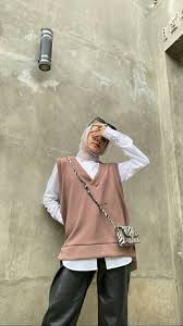 Style hijab casual dengan longline outer. 23 Ide Gambar Di 2021 Gambar Gaya Hijab Model Pakaian Hijab