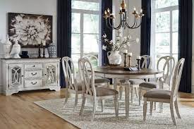 Realyn White Oval Extendable Dining Room Set From Ashley Coleman Furniture