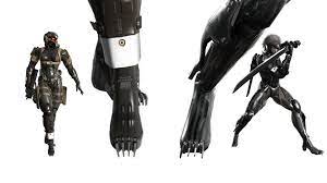 兵隊 on X: MGRの雷電の足、MGS4のヘイブン・トルーパーの足とデザインがほとんど同じなんですよね。  t.couh273IZ2eK  X