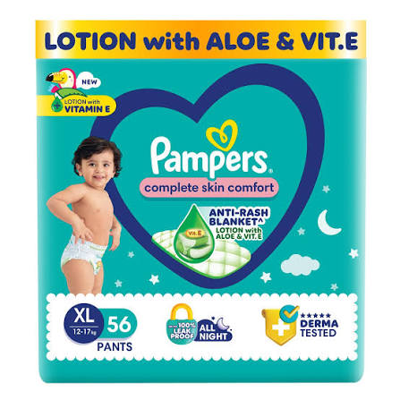 Pampers baby diaper (xl)