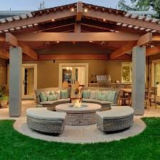 Why stop at just one outdoor patio design if you have the space to enjoy several? Love This Outdoor Setup Outdoor Kitchen Tucson Arizona Design Ideas Pictures Remodel And Deco Backyard Patio Designs Backyard Covered Patios Backyard Patio