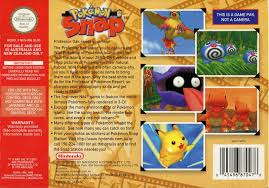 Jirachi will sneak in under the cover of this group, and you won't be able to get a good shot. Pokemon Snap 1999 Nintendo 64 Box Cover Art Mobygames