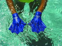 Water Gear Silicone Force Web Gloves Swimming Hand Aqua Training Paddles 83200 Ebay Swimming Yoga Benefits Water Exercises