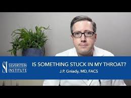 Although globus sensation isn't painful, it can be annoying — and disconcerting. Silverstein Institute Is Something Stuck In My Throat Youtube Silverstein Throat Institute