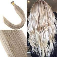 Nano Ring Human Hair Extensions Blonde Highlight P 16 22 Hair Extensions I Tip Hair Extensions Human Hair Extensions