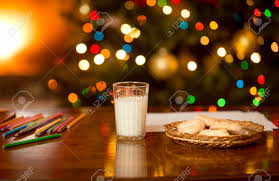 Check spelling or type a new query. Glass Of Milk And Cookies Waiting For Santa Claus At Christmas Eve Stock Photo Picture And Royalty Free Image Image 46546515