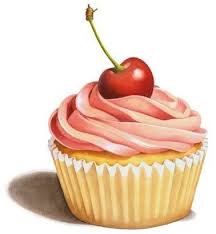 Be My Cupcake Plain Cupcake Illustration Cupcake Art Print Cupcake Art