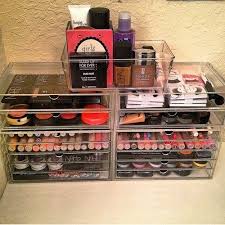 organized make up clear makeup organizer makeup organization makeup station