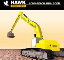 Long Reach Arm Excavation Package - HAWK Excavator