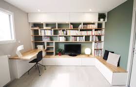 Nous vous proposons un large choix de tables et de bureaux pour tous les budgets. Avant Apres Composition D Un Meuble Sur Mesure Hacking Ikea Scandinave Bureau A Domicile Autres Perimetres Par Ab Decoration Houzz