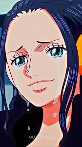 Nico Robin is Happy the Giant Marines he's still alive and Robin is crying  happy