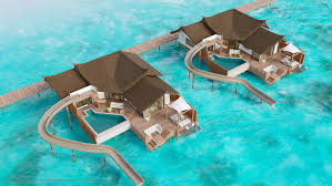 There is no four star resort that offer. Jumeirah Vittaveli Launches Villas With Longest Water Slides In Maldives