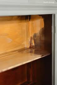 Painting a hutch thats been painted with a high gloss paint and seale. Before After My Painted China Cabinet Makeover