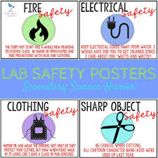 Lab Safety Posters Secondary Science Humor Secondary Science Lab Safety Poster Secondary Science Classroom