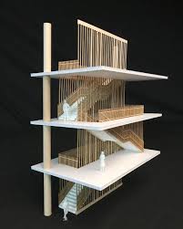 Staircase Model Architecture Model Making Concept Models Architecture Architecture Model House