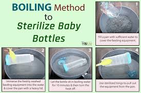 Boiling is the most basic method of sterilizing using heat. How To Sterilize Baby Bottles 5 Safe Methods Top 10 Home Remedies