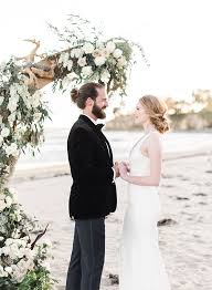 Black Tie Beach Wedding With Images Beach Wedding Black Beach Wedding Beach Wedding Colors