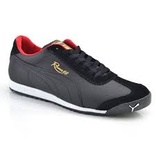 Puma Roma 68 Siyah Siyah Beyaz Siyah Siyah Beyaz Puma