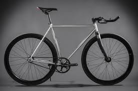 Contender Silver Bicycle Fixie Bike Fixed Gear