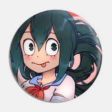 Froppy Tsuyu Asui Boku no Hero - Boku No Hero - Pin | TeePublic