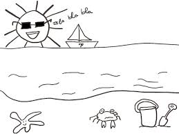 Dibujos Verano Para Colorear