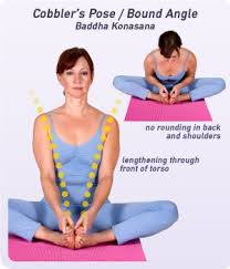 How To Do Bound Angle Pose In Yoga Yoga Poses For Beginners Restorative Yoga Poses Hip Opening Yoga