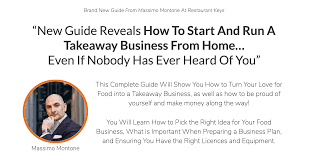 It makes you answer questions before you start out, gives you goals to work towards, and helps you sell your business to potential lenders and investors. Start And Run A Takeaway Business From Home