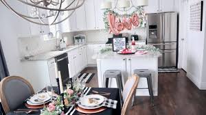 rose gold valentines day tablescape and