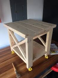 Beautiful Rustic Handmade End Tables Are Made To Order Based On Your Preferences I Will Adjust The Farmhouse End Tables Diy Home Decor On A Budget Home Decor