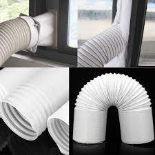 If the room you intend to cool doesn't have a window, you'll either have to improvise some sort of vent or simply forget about an air conditioner. Exhaust Hose Diameter Ac Unit Duct For Lg Portable Air Conditioner Parts Useful Ebay