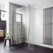 But what about smaller bathrooms? Elation Combination White Furniture Suite With April Destini Wet Room Shower Enclosure