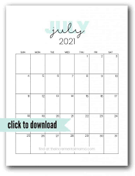 Print one of many calendar templates. Cute 2021 Printable Calendar 12 Free Printables