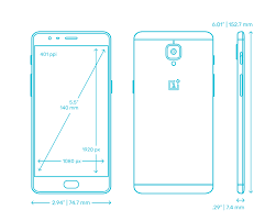 Features 5.5″ display, snapdragon 821 chipset, 3400 mah battery, 128 gb storage, 6 gb ram, corning gorilla glass 4. Oneplus 3t Dimensions Drawings Dimensions Com