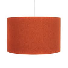 Add a warm glow to your bedroom with a table lamp shade. Plain Burnt Orange Lampshade Ceiling Light Shade Or Table Lampshade Lamps Handmade Products