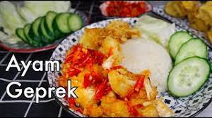 Maybe you would like to learn more about one of these? Easy Ayam Geprek Smashed Indonesian Crispy Fried Chicken With Spicy Sambal English Recipe Youtube