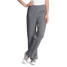 hanes womens comfortblend fleece sweatpants small slate heather