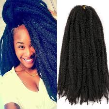 For this reason, afro kinky braiding hair is among the best seller in the country. Marley Hair 18 Inch Afro Kinky Braiding Hair Synthetic Crochet Braids 30 Strands Pack Black Ombre Brown Hair Extensions Burgundy Marley Braids Aliexpress