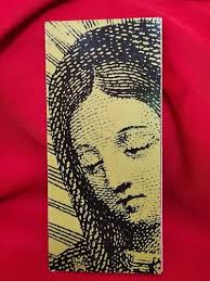 Propaganda De La Virgen Maria Firmada Por El Papa