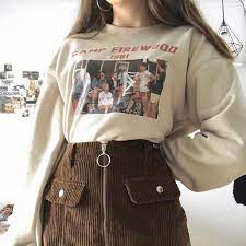 Camp Firewood 1981 Sweatshirt Fashion Inspo Outfits Indie Outfits Retro Outfits