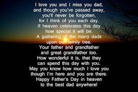 Happy father's day to my loving husband! Father S Day To My Dad In Heaven Poems Dad In Heaven Dad In Heaven Quotes Happy Fathers Day Pictures