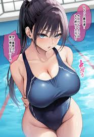 水泳部の女子がDQNによって寝取られてしまうエロ同人誌！