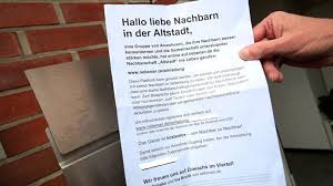 Sollte häufig partylärm vom nachbarn durch das haus dröhnen, hilft ein klärendes gespräch mit dem lärmverursacher, welches möglichst nicht während der party,. 130 Aktive Nachbarn Zettel In Lingener Briefkasten Was Hat Es Mit Nebenan De Auf Sich